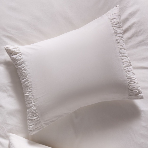 NWT Anthropologie Maize Organic Cotton King Shams